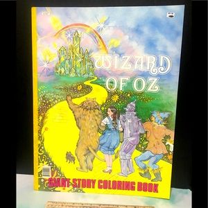 WIZARD OF OZ VTG 1984 GIANT SIZE COLORING BOOK